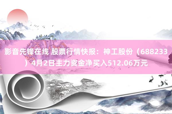 影音先锋在线 股票行情快报：神工股份（688233）4月2日主力资金净买入512.06万元